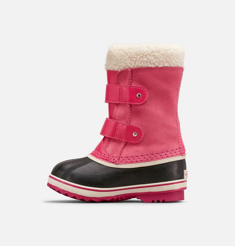 Sorel Barn Vinterkängor Rosa/Svarta - Childrens 1964 Pac™ Strap - UFG-246598